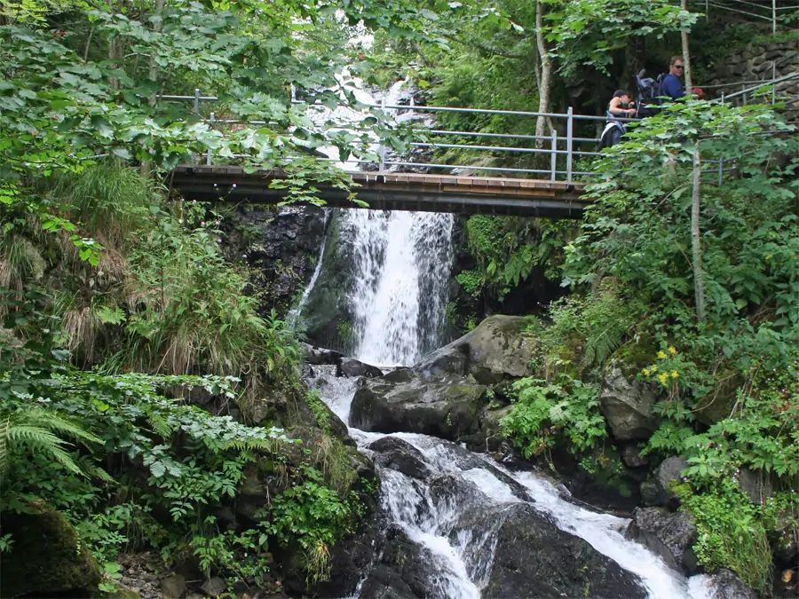 Todtnauer Wasserfall im Schwarzwald