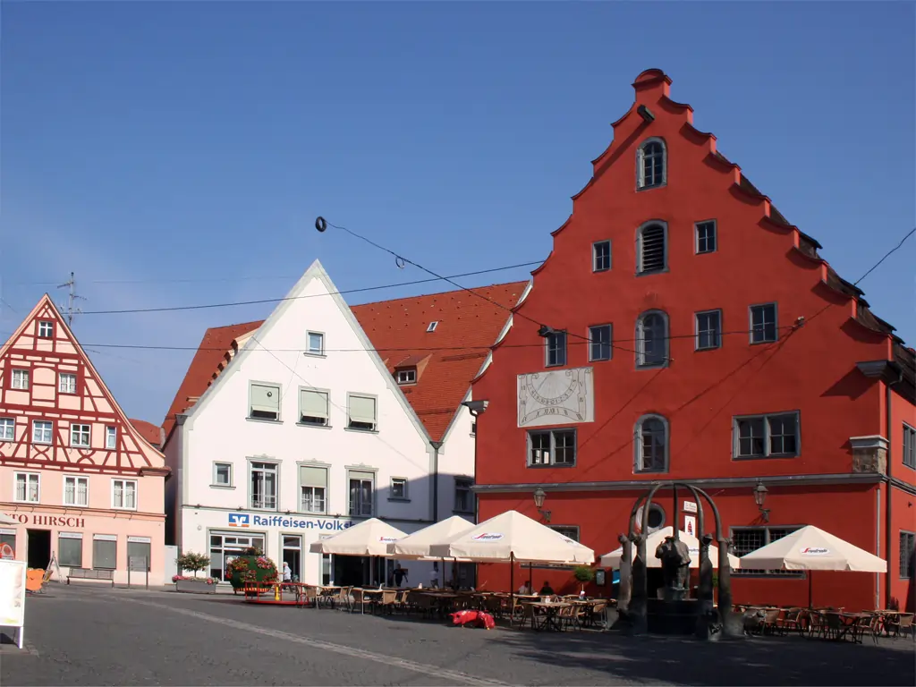 Nördlingen in Bayerisch-Schwaben