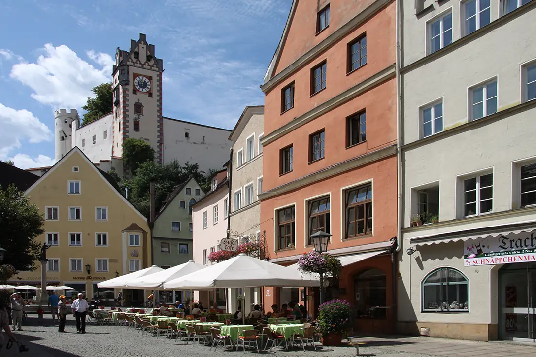Im Zentrum von Füssen