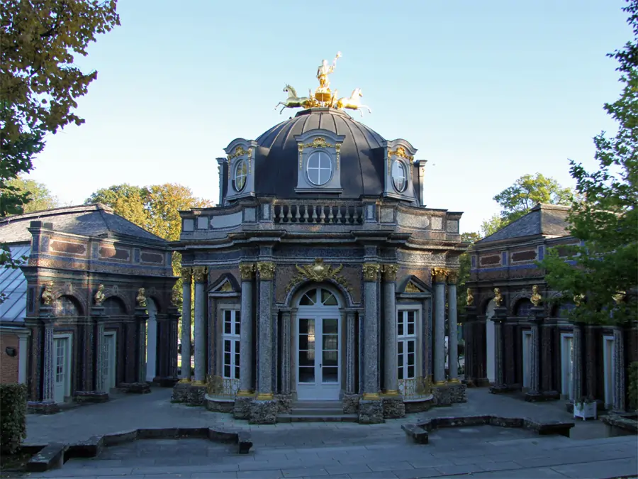 Eremitage in Bayreuth in Bayern