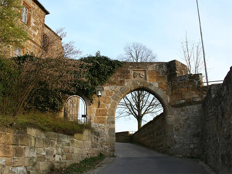 Ruine der Giechburg in Scheßlitz