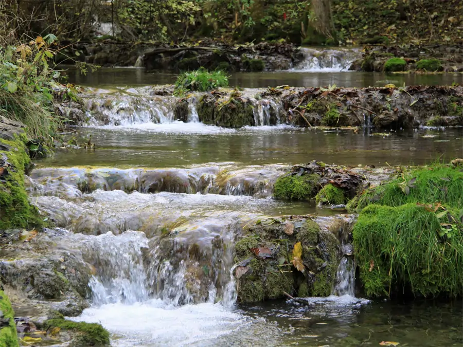 Kalksinterterrassen im Lillachtal