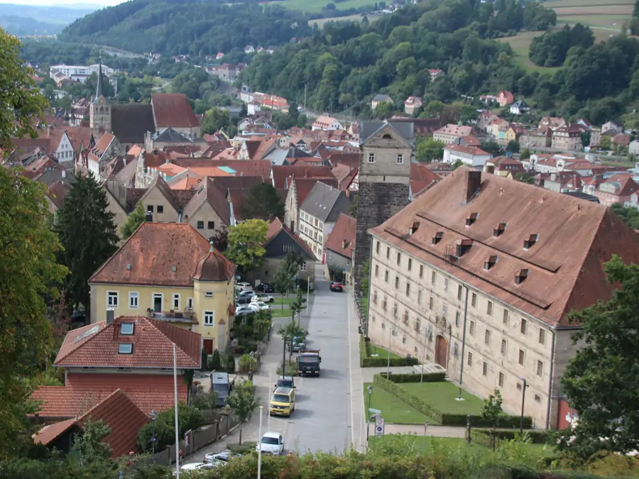 Blick auf Kronach