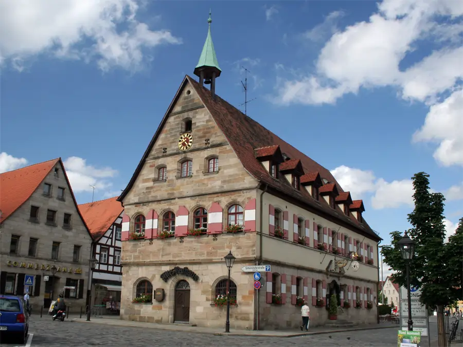 Rathaus der Stadt Lauf an der Pegnitz