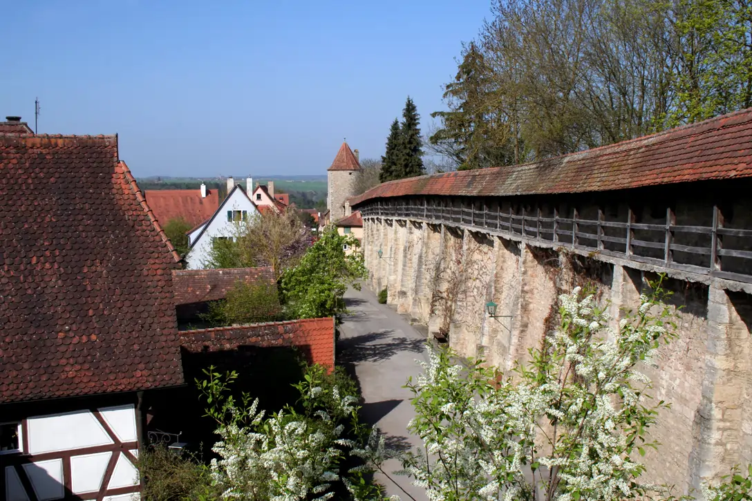 Stadtmauer von Rothenburg ob der Tauber