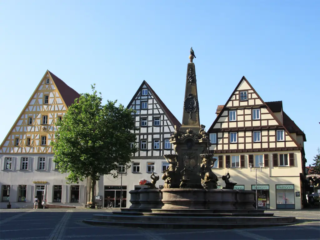 Rathaus von Schwabach in der Metropolregion Nürnberg