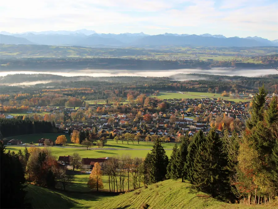Blick vom Hohen Peißenberg