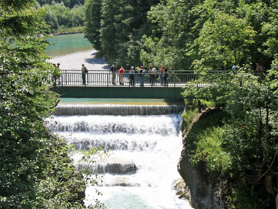 Brücke über den Lechbruch 