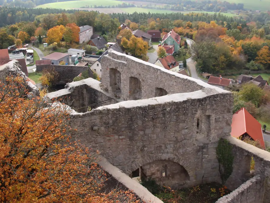 Burgruine Leuchtenberg in der Oberpfalz