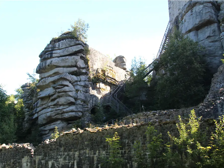 Burgruine Weißenstein im Steinwald