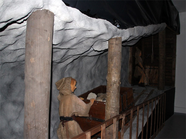 Im Bergbaumuseum Krásno 