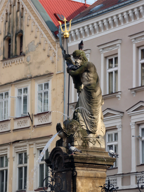 Denkmal in Libererc in Böhmen