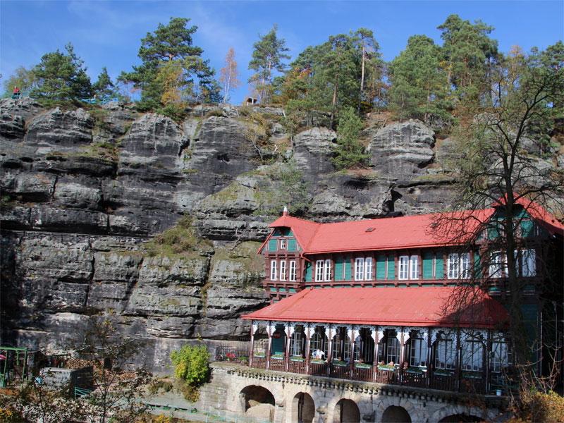 Prebischtor (Pravčická brána) in Böhmen