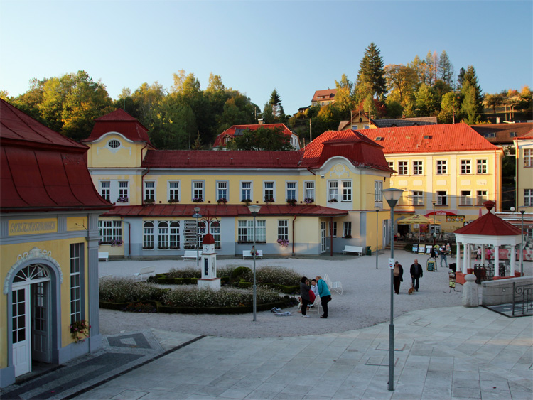 Lázně Libverda (Bad Liebwerda) im Isergebirge / Nordböhmen