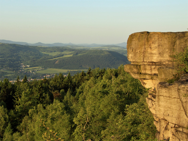 Děčiner Schneeberg / Děčínský Sněžník in Böhmen