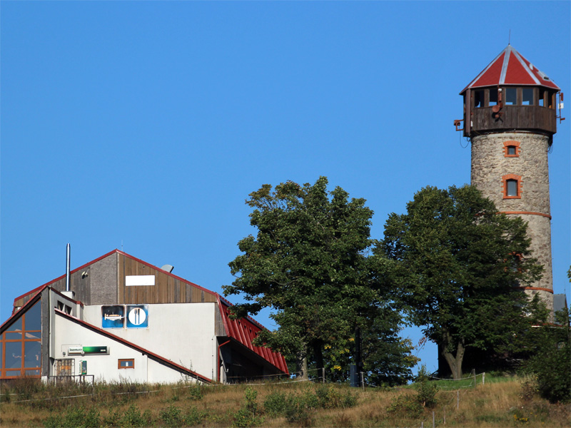 Hora Svaté Kateřiny (St. Katharinenberg) im Böhmischen Erzgebirge / Nordböhmen
