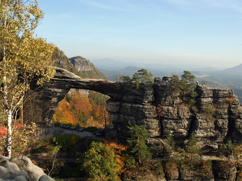 Prebischtor (Pravčická brána) in der Böhmischen Schweiz