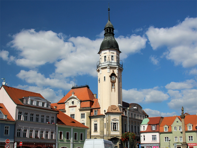 Bílina (Bilin) im Böhmischen Mittelgebirge / Nordböhmen