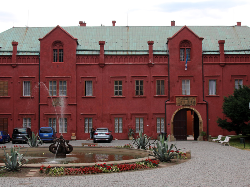 Klášterec nad Ohří (Klösterle) im Böhmischen Erzgebirge / Nordböhmen