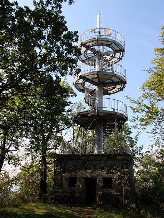 Aussichtsturm vom Varhošť (Aarhorst) 