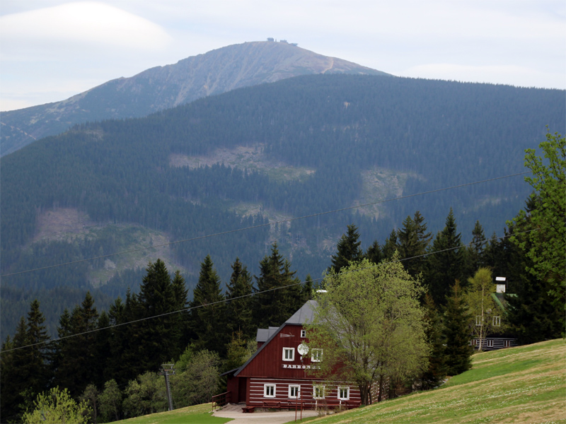 Riesengebirge in Ostböhmen