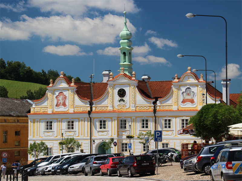 Kašperské Hory (Bergreichenstein) in Südböhmen