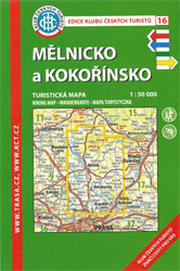 Wanderkarte mit Melnik