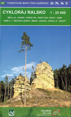 Wanderkarte Cykloraj Ralsko / Rollberg im Böhmischen Paradies