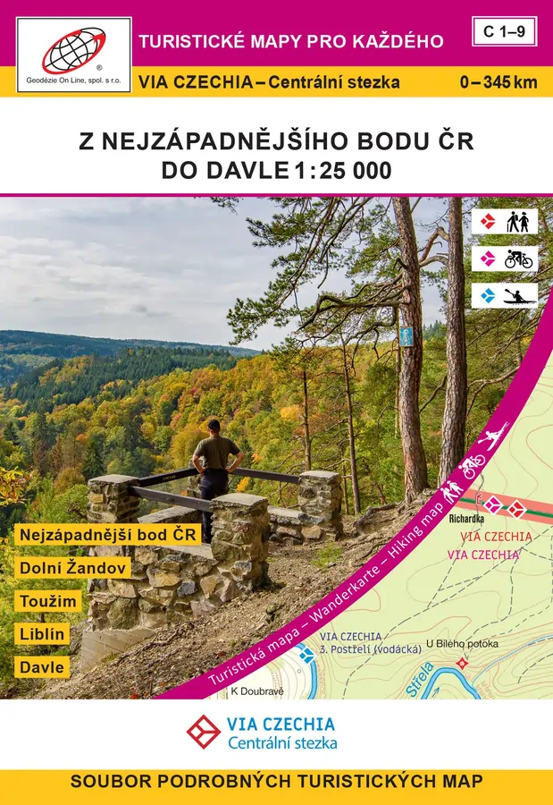 Zentralweg von Via Czechia
