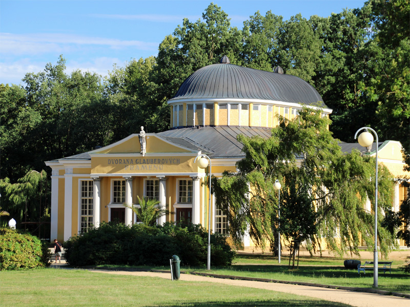 Franzensbad / Františkovy Lázně in Westböhmen