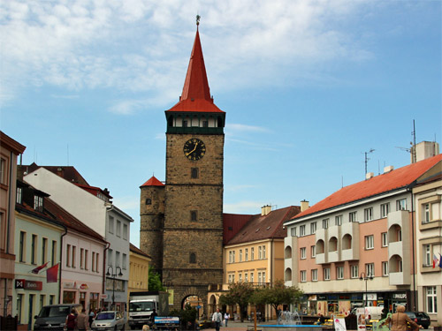 Jičín (Jitschin) in der Region Böhmisches Paradies
