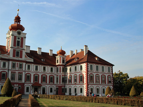 Zámek Mnichovo (Münchengrätz)  in Mittelböhmen