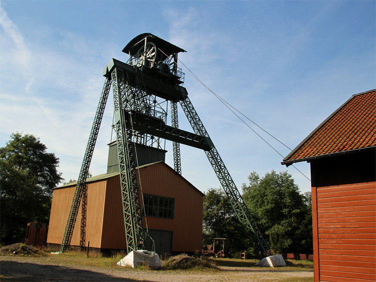 Ottiliae-Schacht liegt zwischen Zellerfelder und Clausthaler Tal.