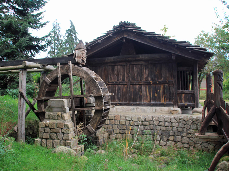 Wassermühle aus Pyongchang in Südkorea