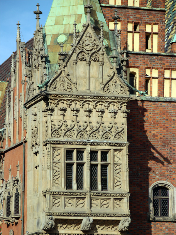Erkerportal an der Südostseite