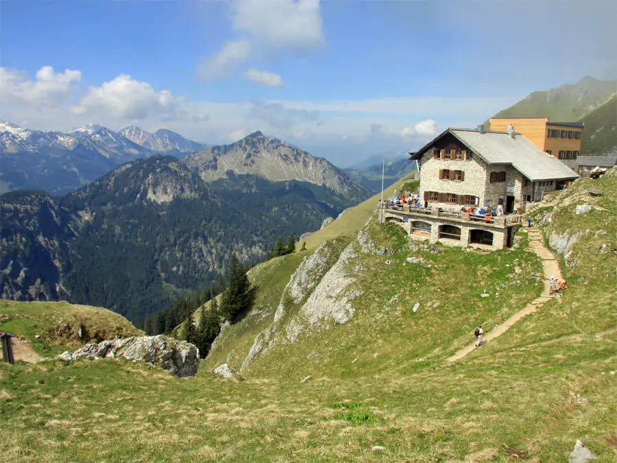 Wanderung zum Aggenstein an der Kissinger-Hütte