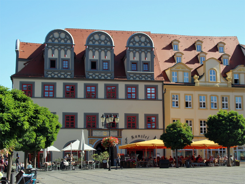 Naumburg entlang der Saale