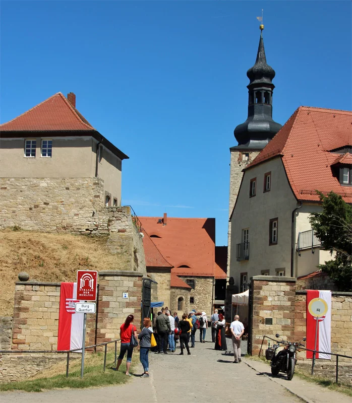 Burgeingang in Querfurt