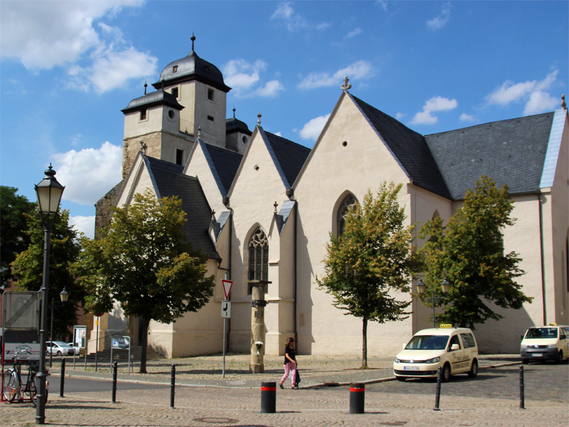 Zeitz in der Saale-Unstrutregion in Sachsen-Anhalt