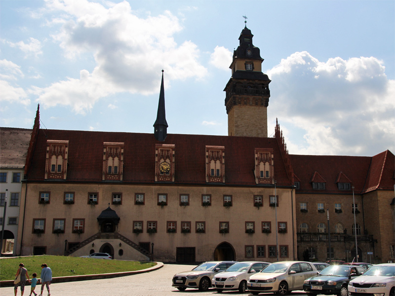 Zeitz in der Saale-Unstrut-Region / Sachsen-Anhalt