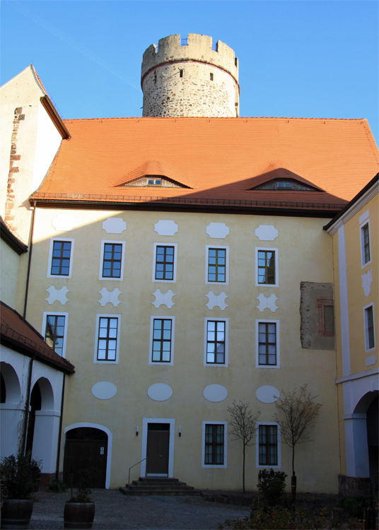 Burg Gnandstein bei Frohburg in Sachsen