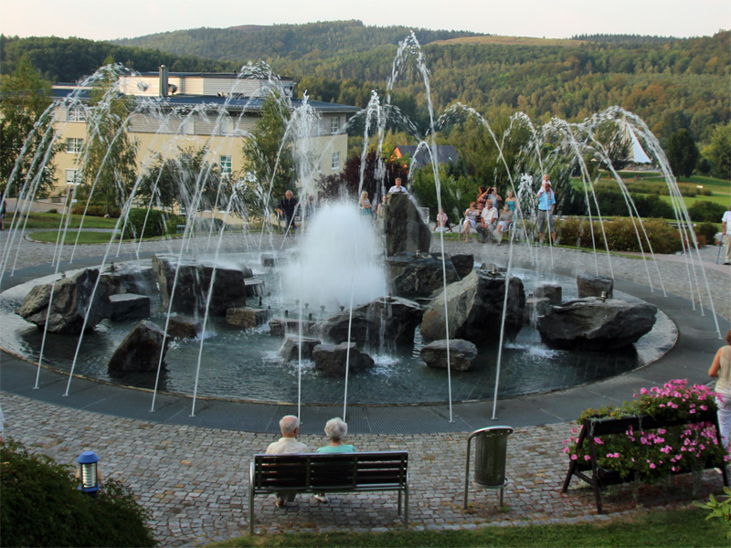 Kurort Bad Schlema im Westerzgebirge / Sachsen
