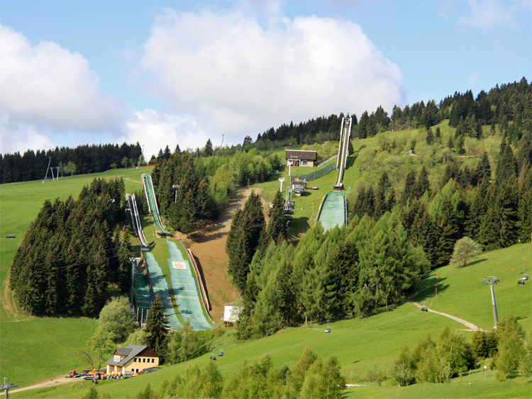 Fichtelberg bei Oberwiesenthal im Erzgebirge