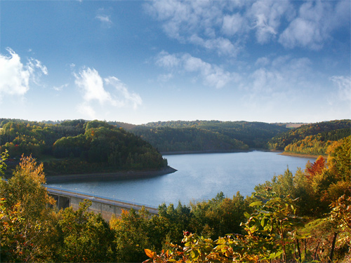 Gottleubatal mit Talsperre