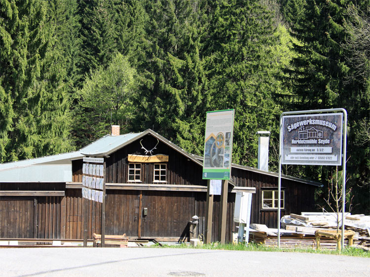 Herklotzmühle im Weißeritztal / Erzgebirge