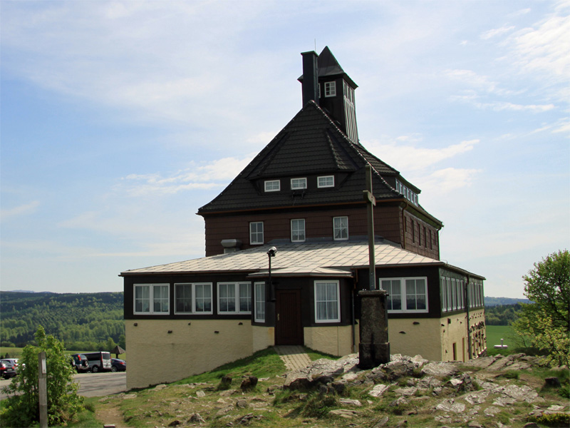 Aussichtberg Schwartenberg im Erzgebirge
