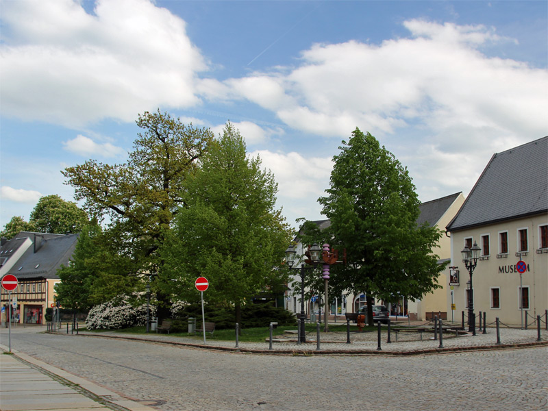 Bergstadt Olbernhau im Mittleren Erzgebirge