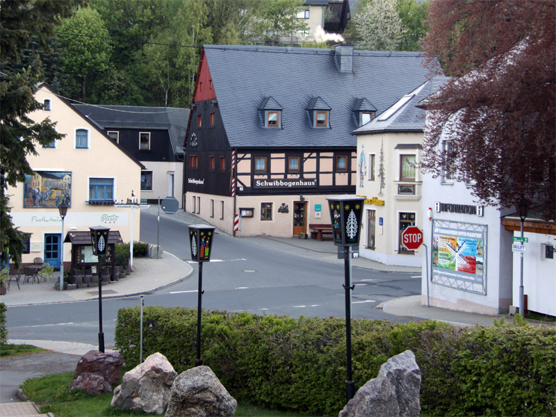 Kurort Seiffen im Osterzgebirge / Sachsen