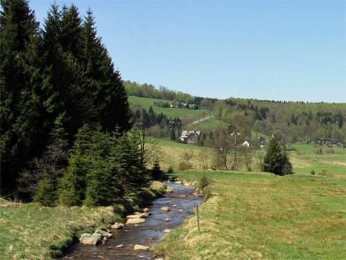 Weißeritztal mit Talsperre Klingenberg