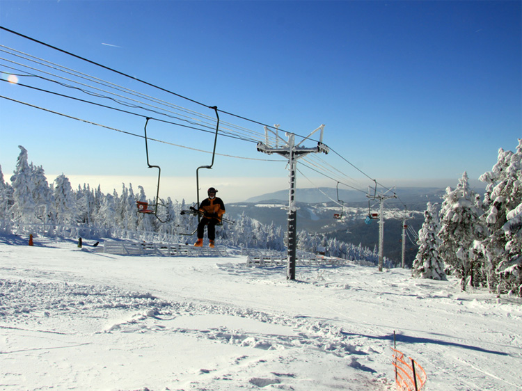 Wintersport am Keilberg